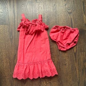 Ralph Lauren Dress and Bloomers 24Months
